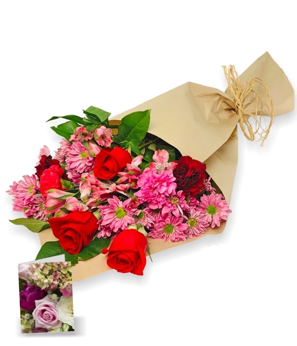 Hand Tied Unique Flower Bouquet for Mom 2