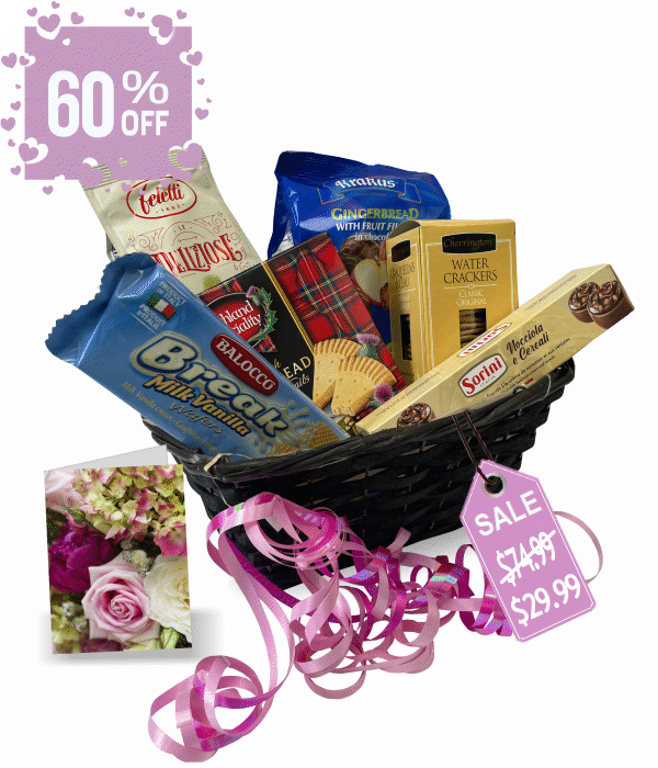 Mother's Day Gourmet Gift Basket - Perfect Mother's Day Gift Idea