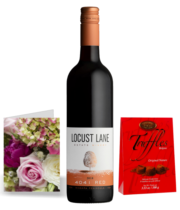 Decadent Red Wine Chocolate Truffles Gift Card