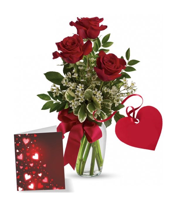 Premium Rose & Card Gift Set for Special Occasions