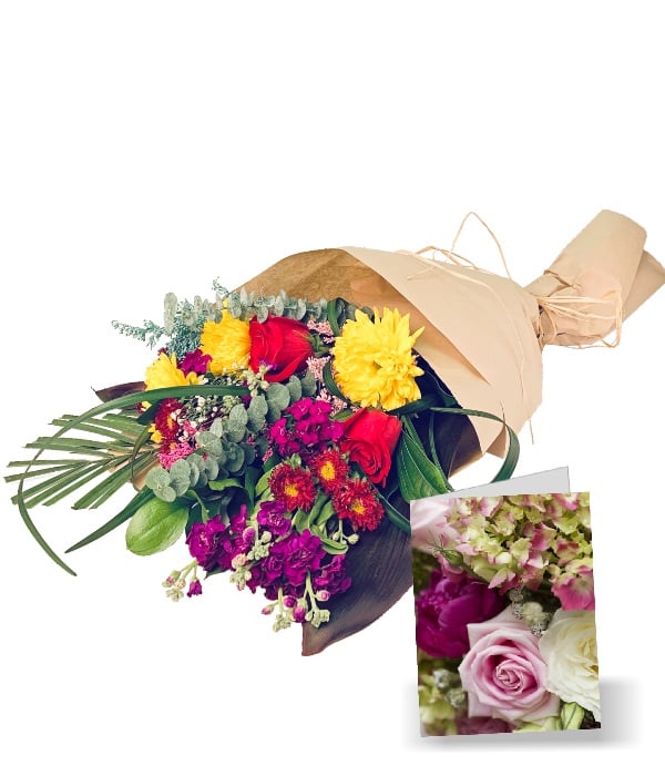 Rustic Gift Wrap and Greeting Card Set