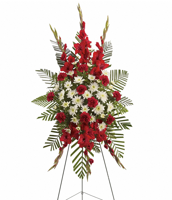 Divine Love Floral Spray Arrangement