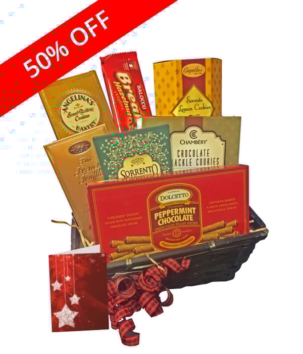 Valentine's Day Gourmet Gift Basket Collection